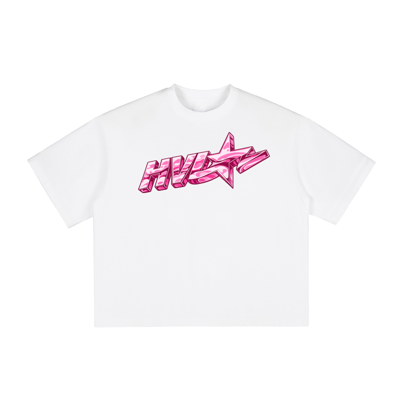 HVL Pink Boxy T-Shirt